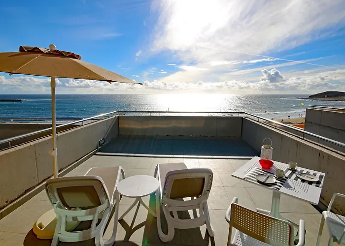 Los Balos 30 By Rentmedano Top Level, Spectacular Ocean Views, Parking, Wifi