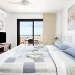 Exclusive Penthouse Playa Las Vistas 4 Close To The Sea And Beach, Aircondition For A Fee, Wifi, Terrace, Heated Pool