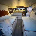 Camper Van Orange Crab