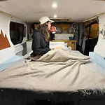 Camper Van Orange Crab