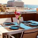 Sea View Apartment In El Medano With Pool & Private Parking Space