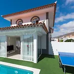 Luxury White Villa With Sea View, Heated Pool