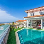 Luxury White Villa With Sea View, Heated Pool