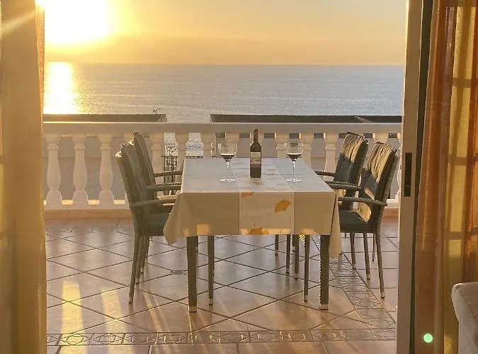 Ocean Pearl, Luxurioeses Haus, Meerblick, Grosse Sonnenterrasse, Teneriffa Sued, Los Gigantes, 600M Zum Strand, 200M Zum Ort, Ruhig