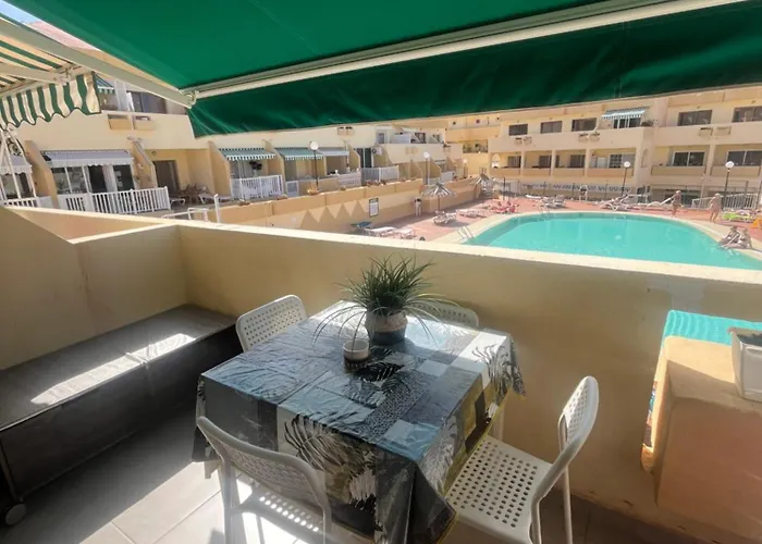 Sunny Pool View & Airco Apartament Symon Mareverde