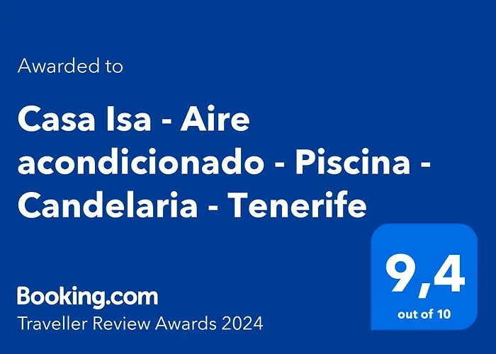 Casa Isa - Aire Acondicionado - Piscina - Candelaria - Tenerife