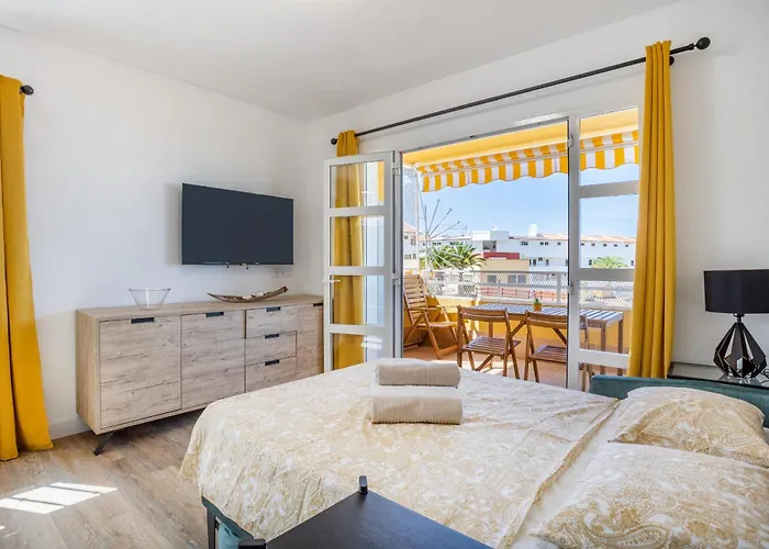 Great Ocean View Torviscas Beach Home By Lovetenerife