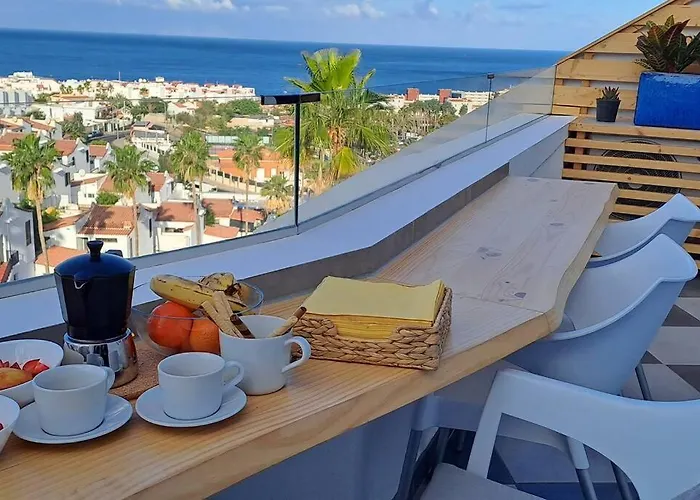 Serenity Ocean View 1Br With Pool In Holiday Valley Costa Adeje