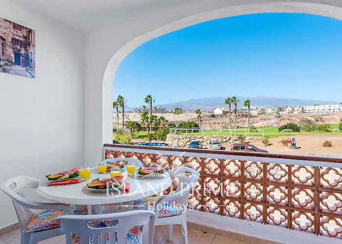 Teide And Golf Views In Heated Pool Complex Fc113