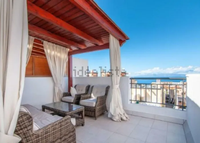 Two Bedroom Duplex With Spectacular Ocean View In Costa Adeje