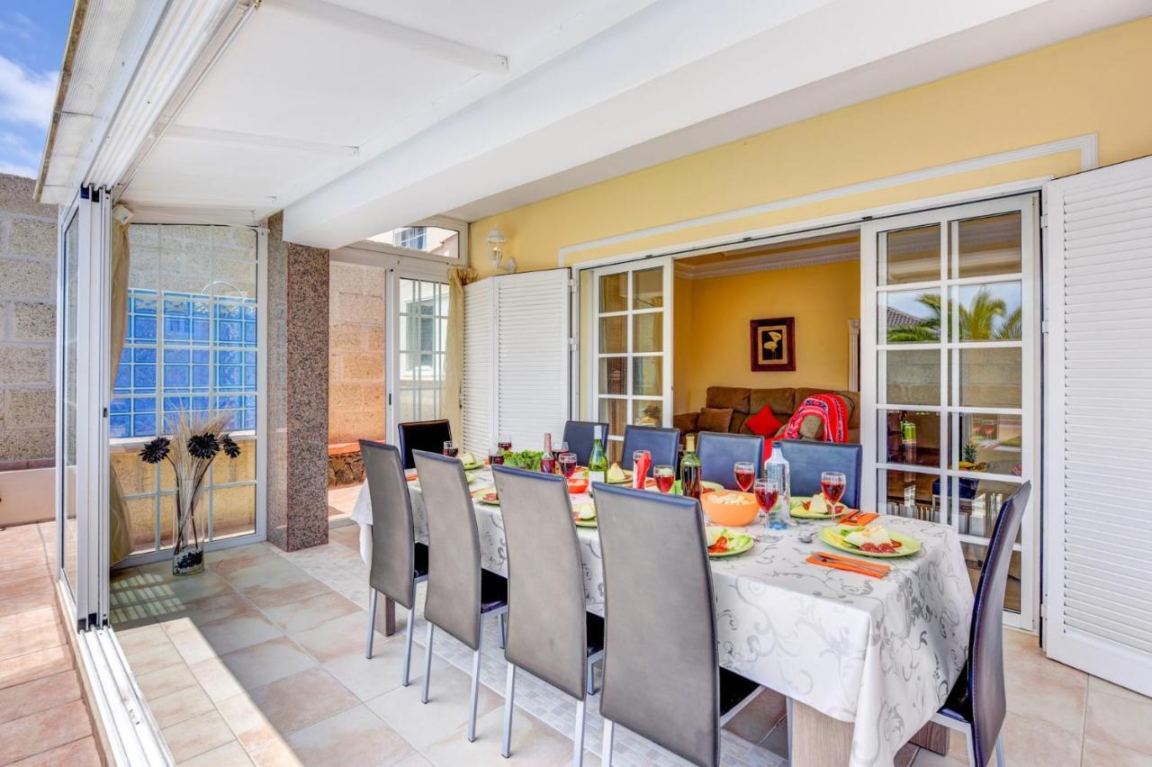 Villa Teide Sol Con Piscina Climatizada, Playa Fanabe,
