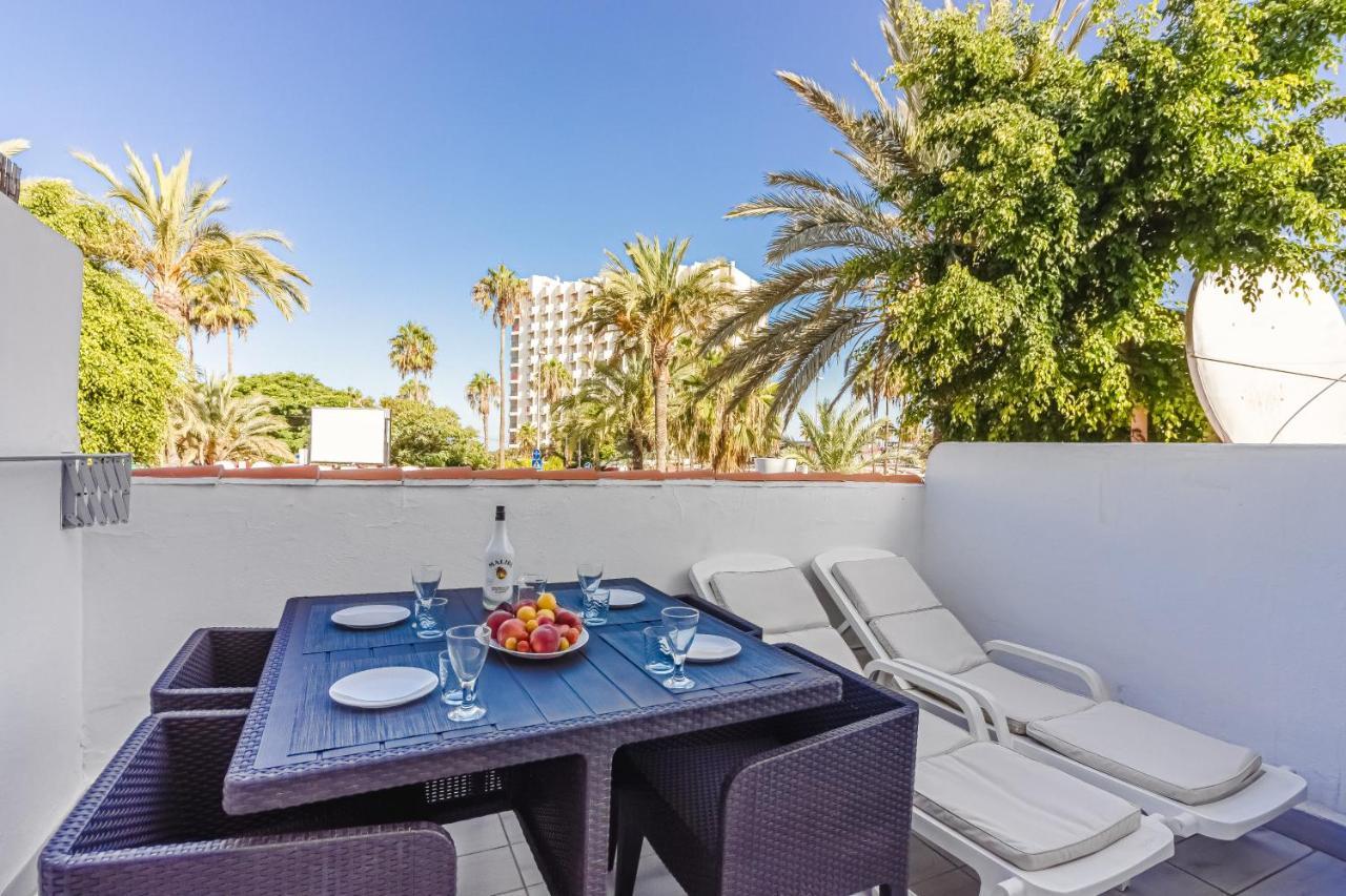Fantastic Large In Front Of Heated Pool Wifi Apartment Arona (Tenerife)