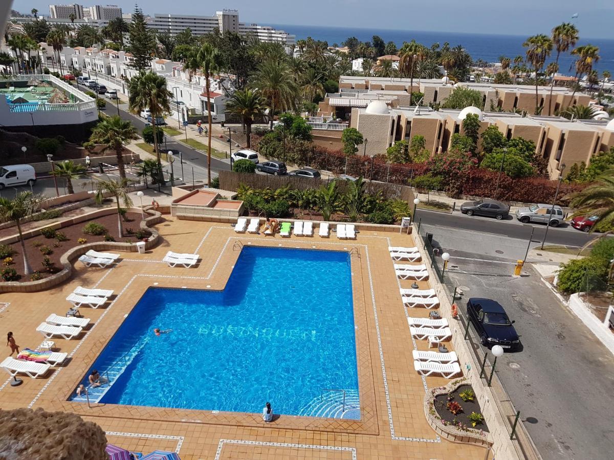 Borinquen Only 280 Meters To The Beach, Balcony With Sea View, Heated Pool, Wifi Playa de las Américas