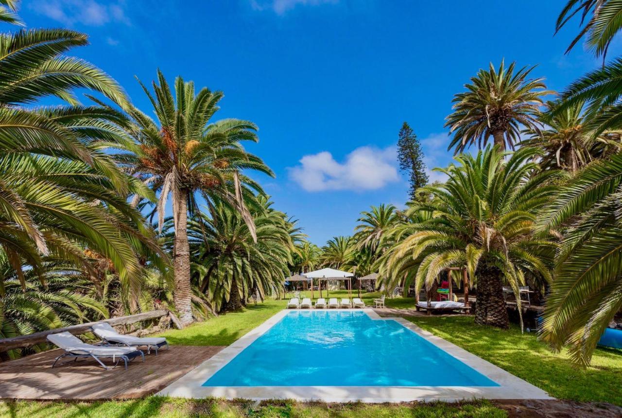 Villa Detached With Garden, Heated And Private Pool, Sea View, Parking Free Tijoco de Abajo