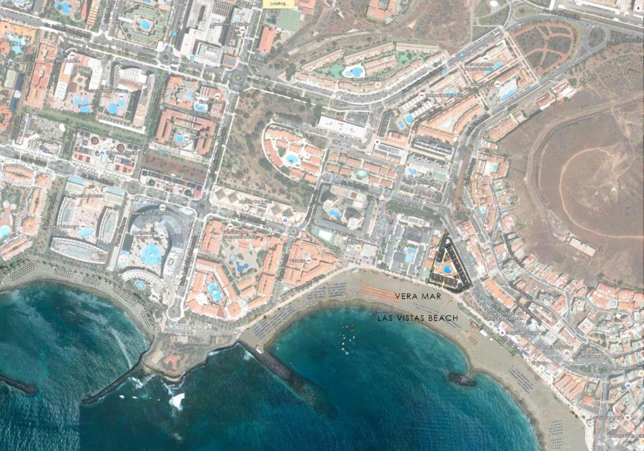 Vera Mar 9c Primera Linea Con Piscina Y Parking Appartement Los Cristianos (Tenerife)