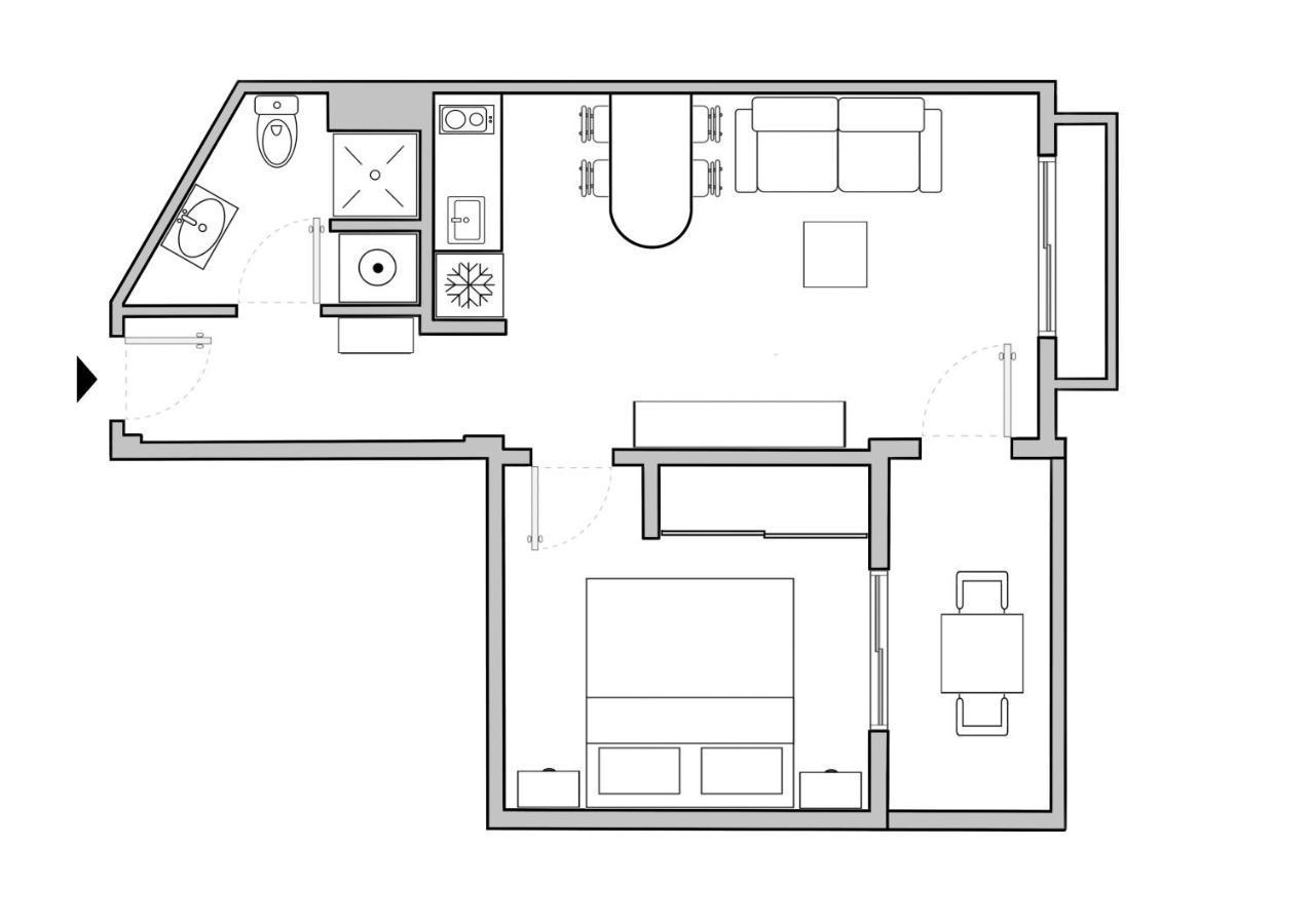 Sotavento Apartment. 1 Bedroom, 2º Floor. * El Médano