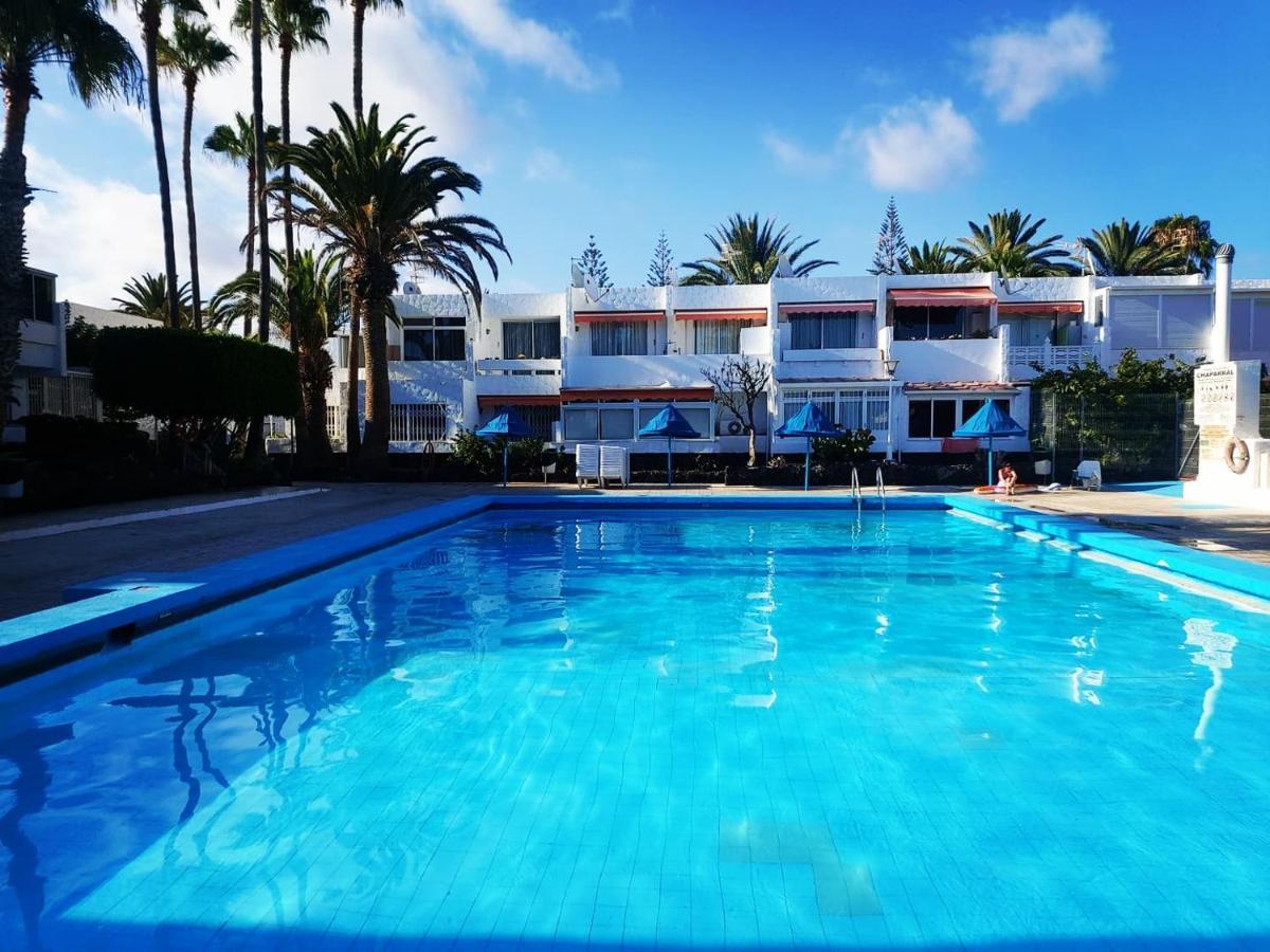 Canarian Blue Tropical Garden View & Pool