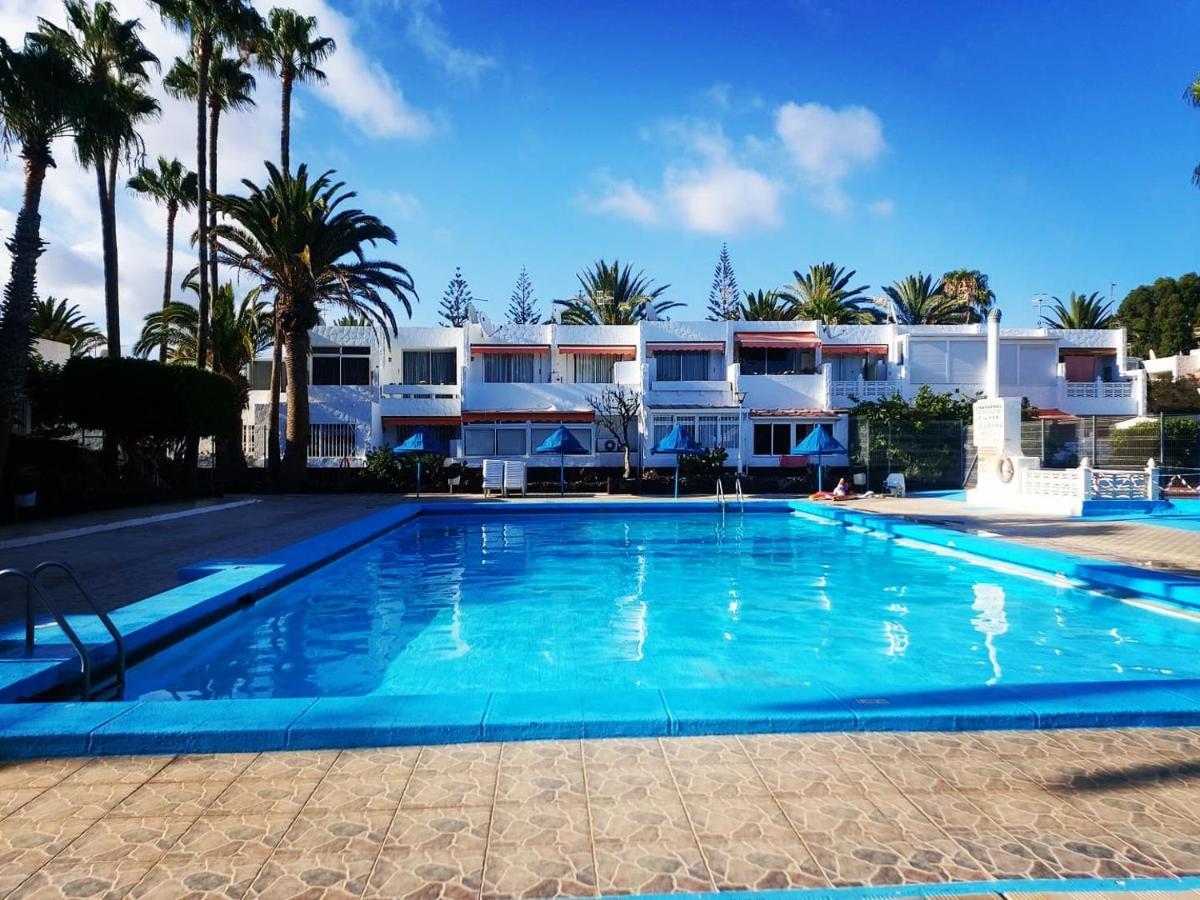 Canarian Blue Tropical Garden View & Pool Apartment Costa Del Silencio