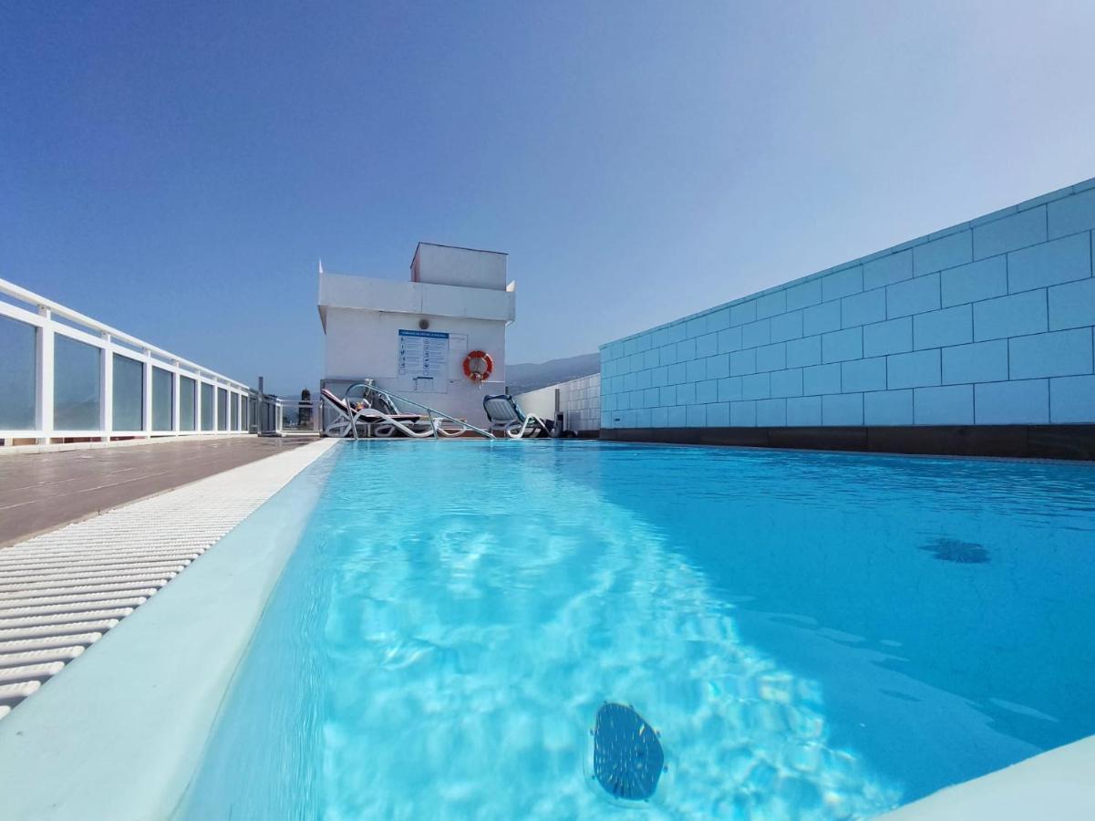 Estudio Pp Con Wifi,piscina En Azotea, Sin Balcon * Puerto de la Cruz (Tenerife)