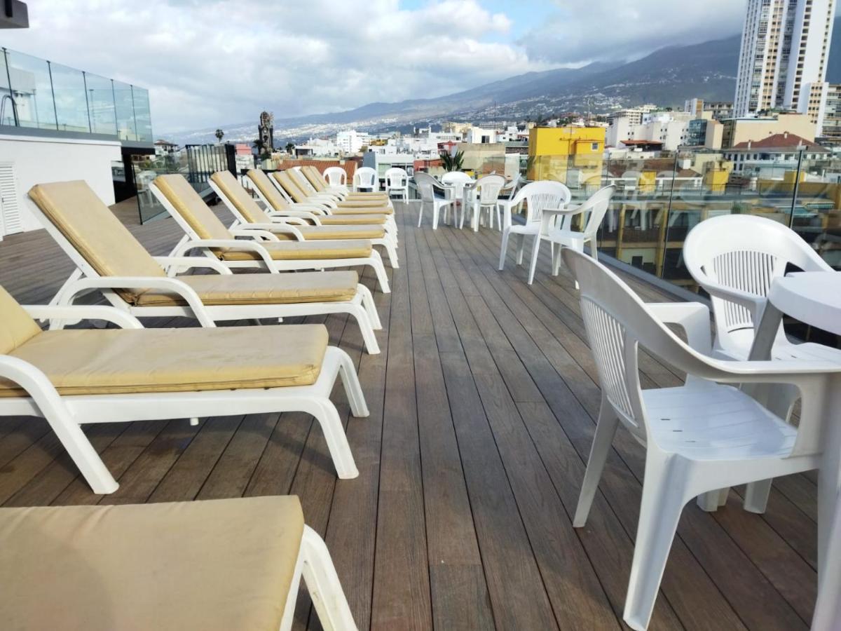 Estudio Pp Con Wifi,piscina En Azotea, Sin Balcon * Puerto de la Cruz (Tenerife)