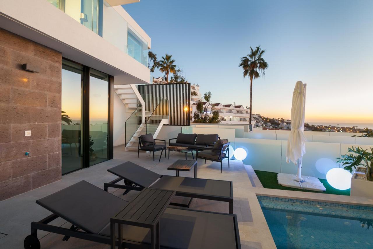200m New A With Private, Heated Pool And Amazing Ocean View Villa Costa Adeje (Tenerife)