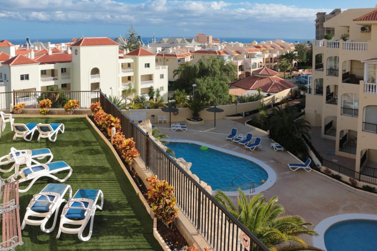 Golf View - Stunning Ocean View Golf Del Sur Appartement