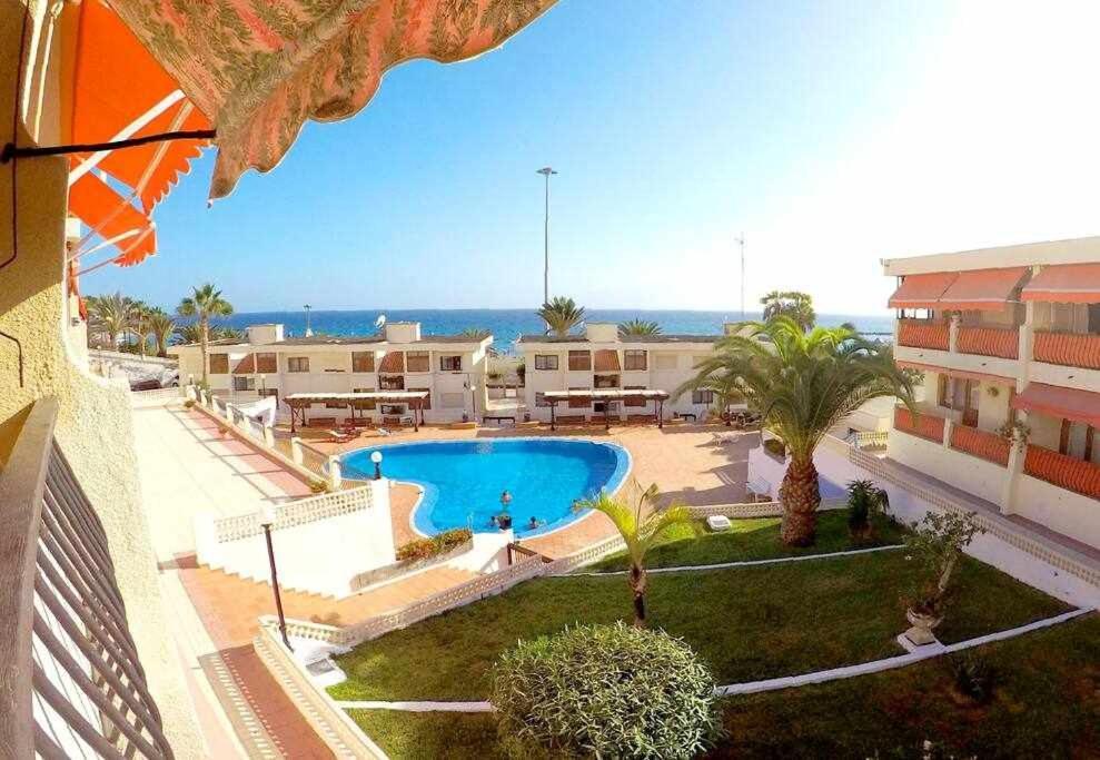 Vera Mar 9c Primera Linea Con Piscina Y Parking * Los Cristianos (Tenerife)