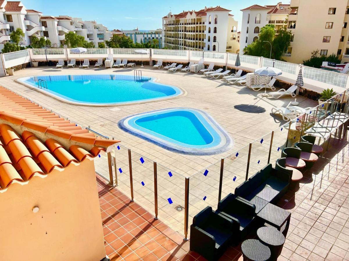 Apartment !!! Relaxing View, The Heights With Terrace And Heated Pools, Cristianos