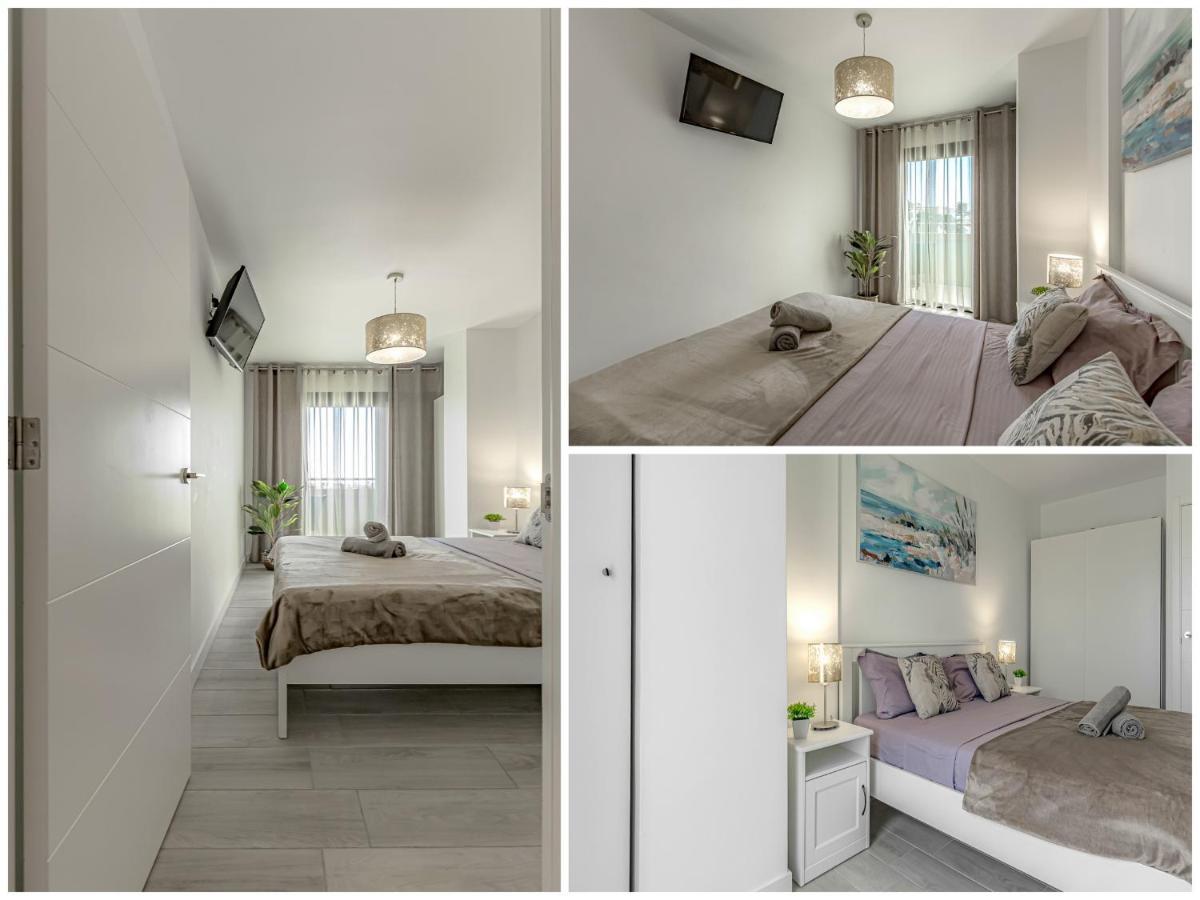 Newly Reformed With Sea View And Pool, Near The Beach, In Playa De Americas Apartamento *