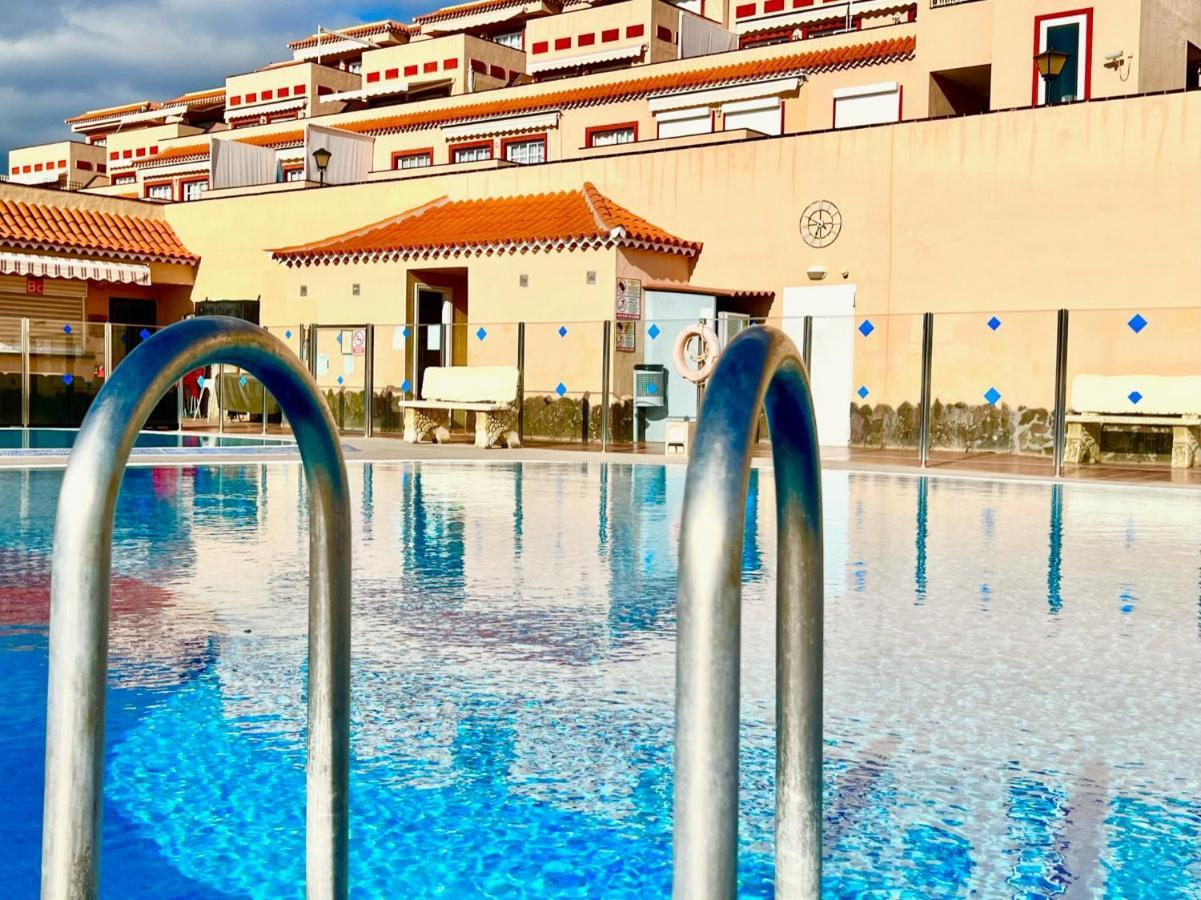 !!! Relaxing View, The Heights With Terrace And Heated Pools, Cristianos Apartment *