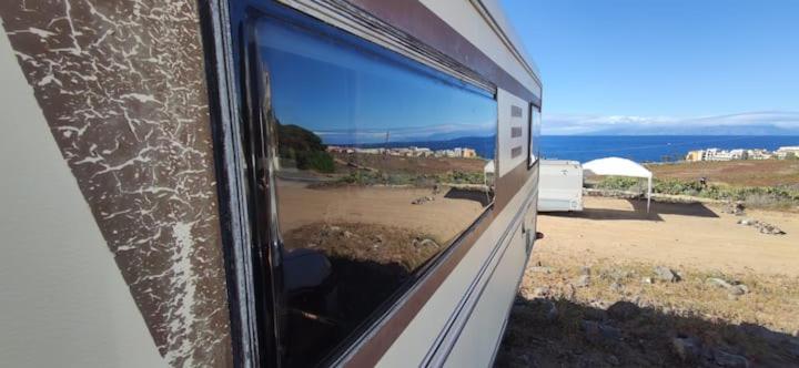Van With 3 Double Bed For Driving In Canary Islands Campsite