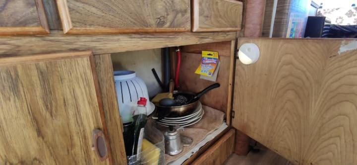 Van With 3 Double Bed For Driving In Canary Islands Campsite Costa Adeje (Tenerife)