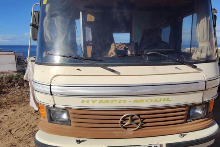 Campsite Van With 3 Double Bed For Driving In Canary Islands