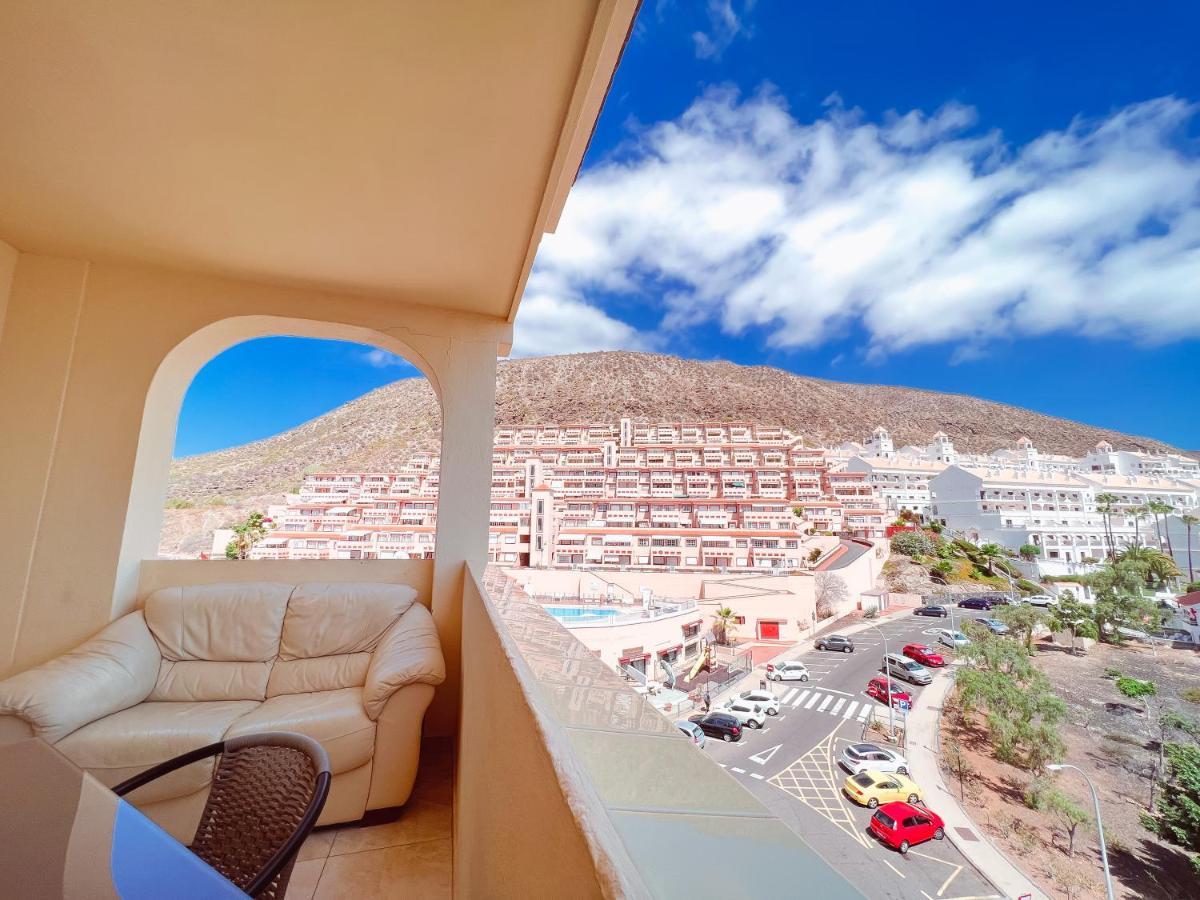 Duplex With Heated Pool Ocean View In Cristianos Lc54 Appartement