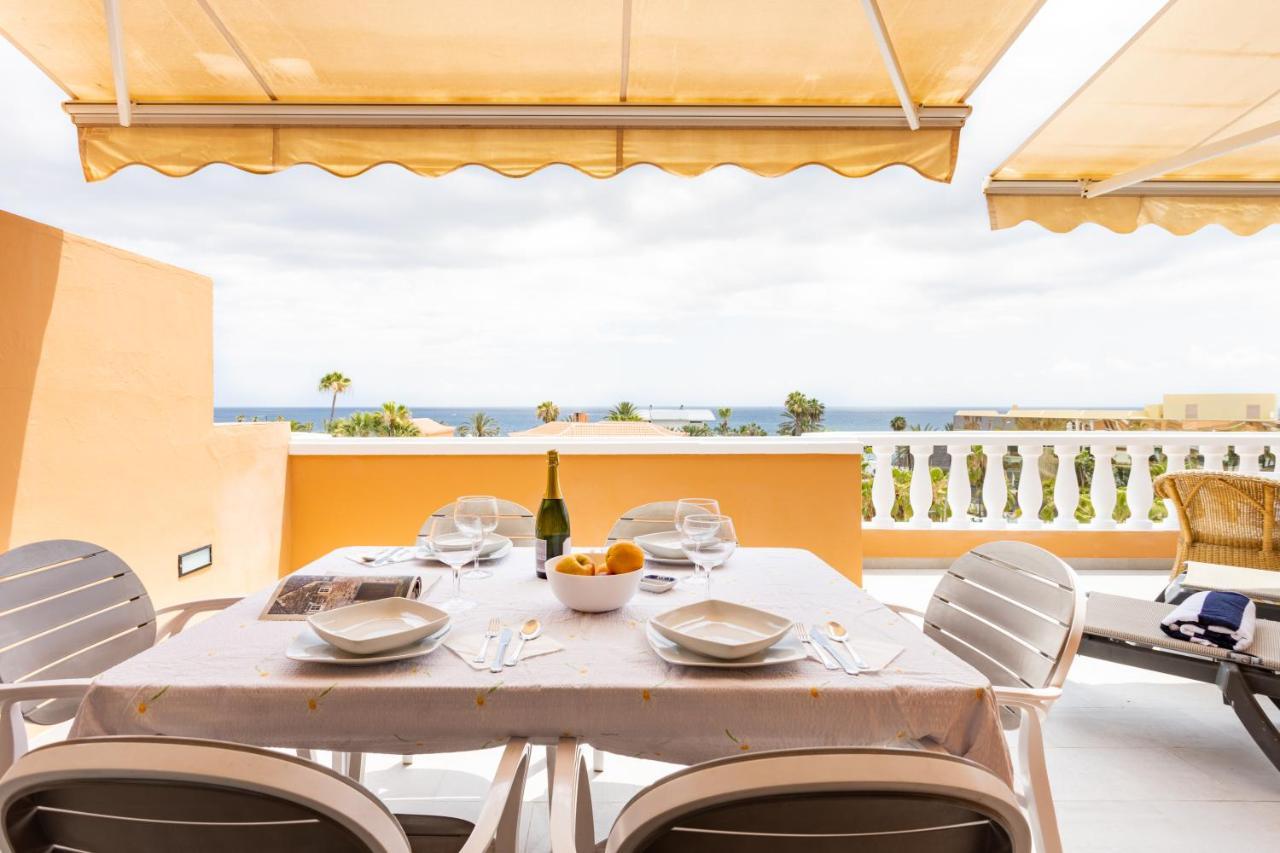 Exclusive Penthouse: Beachfront Oasis With Heated Pool Playa de las Americas (Tenerife)