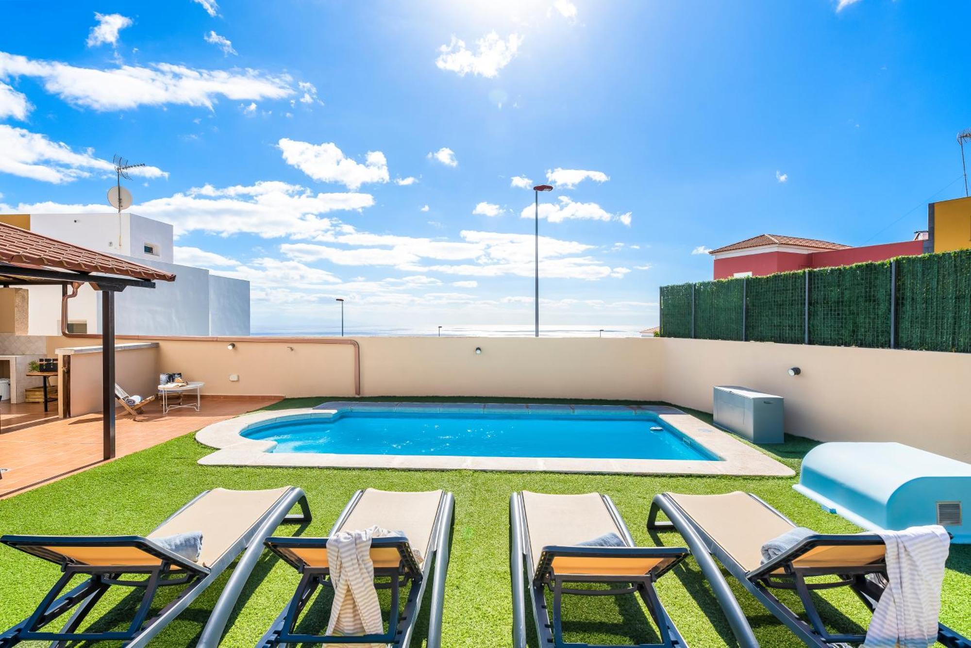 Villa Trueno Refugio De Lujo Con Piscina Climatizada Y Vistas Candelaria