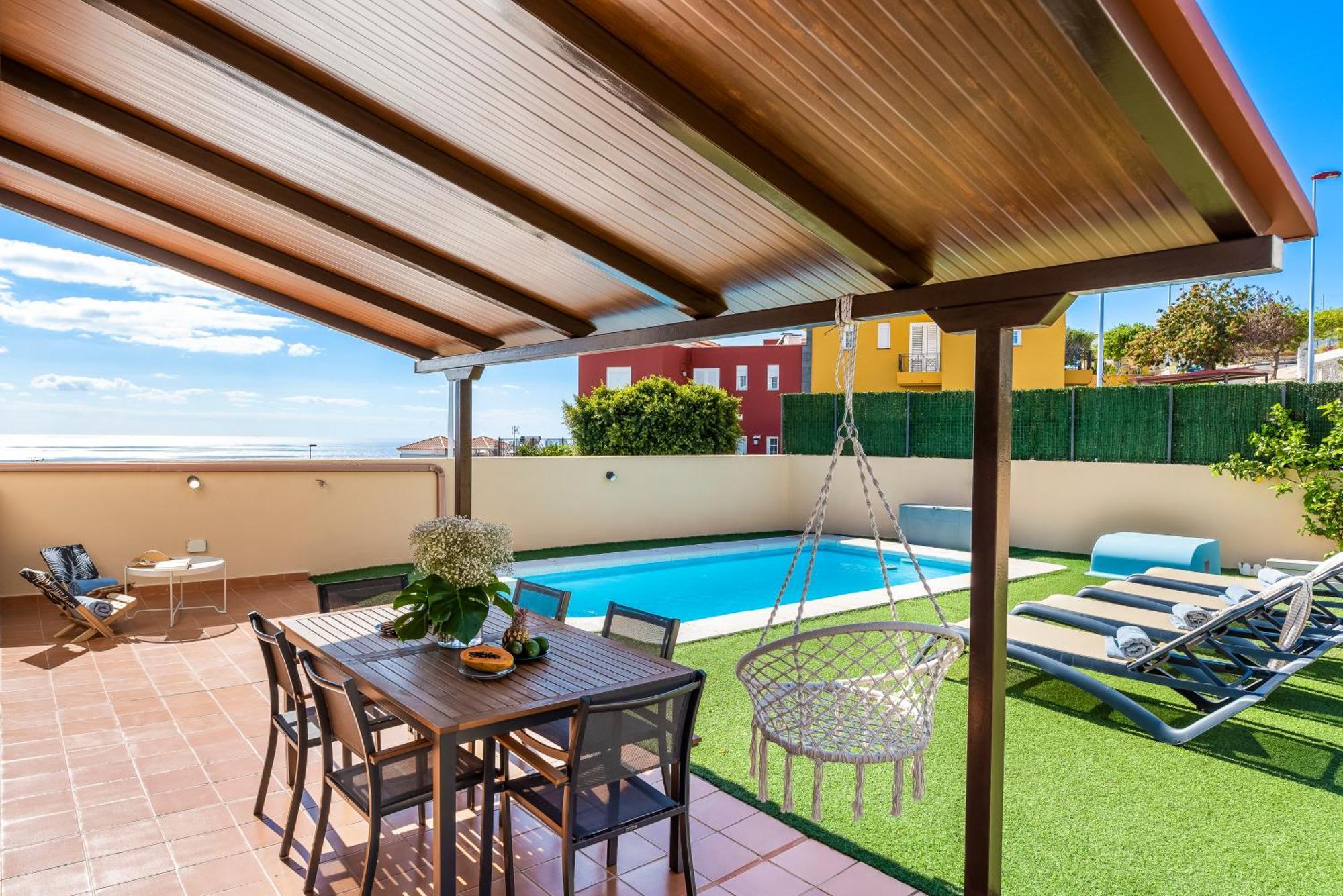 Villa Trueno Refugio De Lujo Con Piscina Climatizada Y Vistas Candelaria