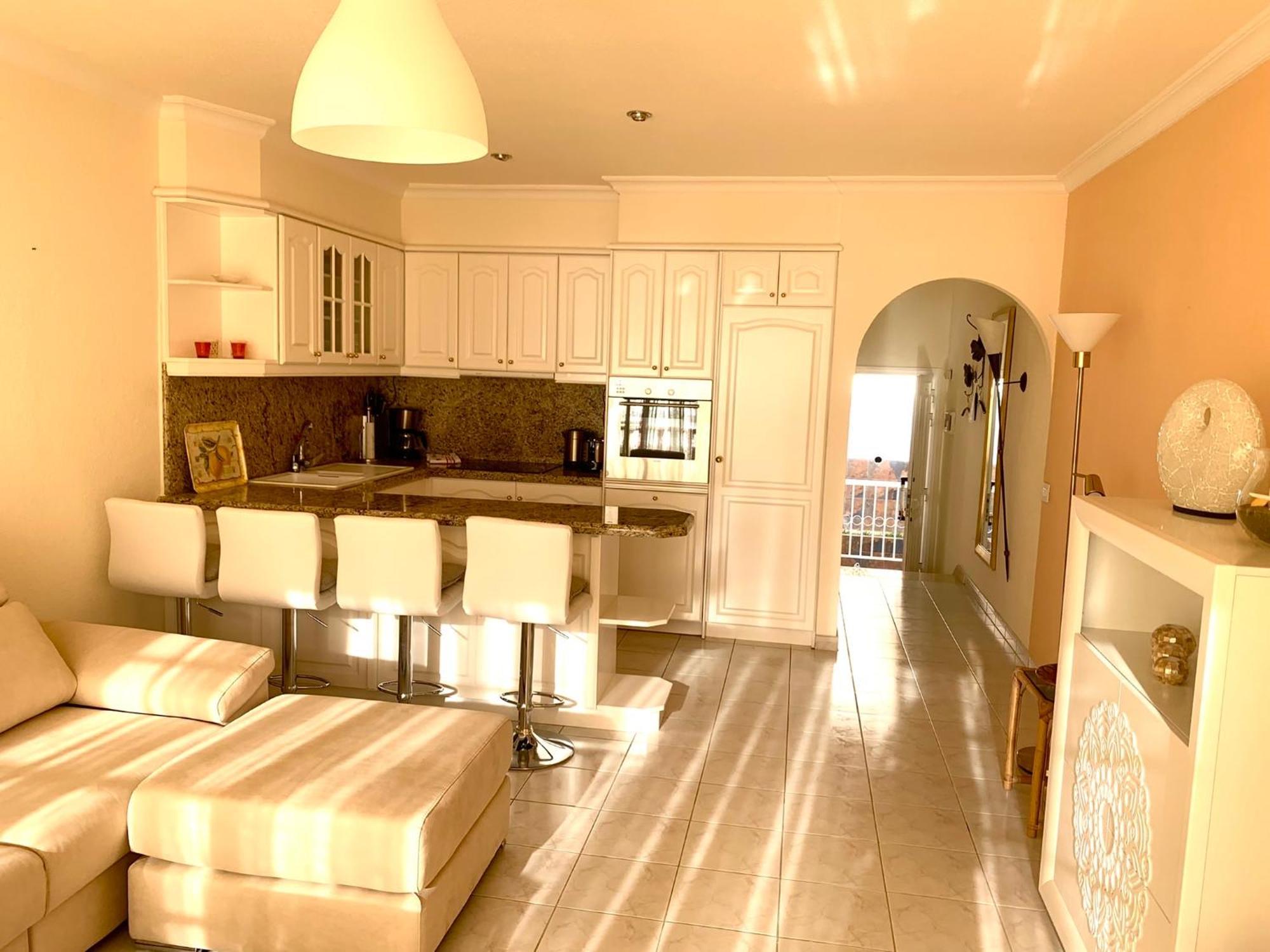 Appartement Ocean Pearl, Luxurioeses Haus, Meerblick, Grosse Sonnenterrasse, Teneriffa Sued, Gigantes, 600m Zum Strand, 200m Zum Ort, Ruhig *