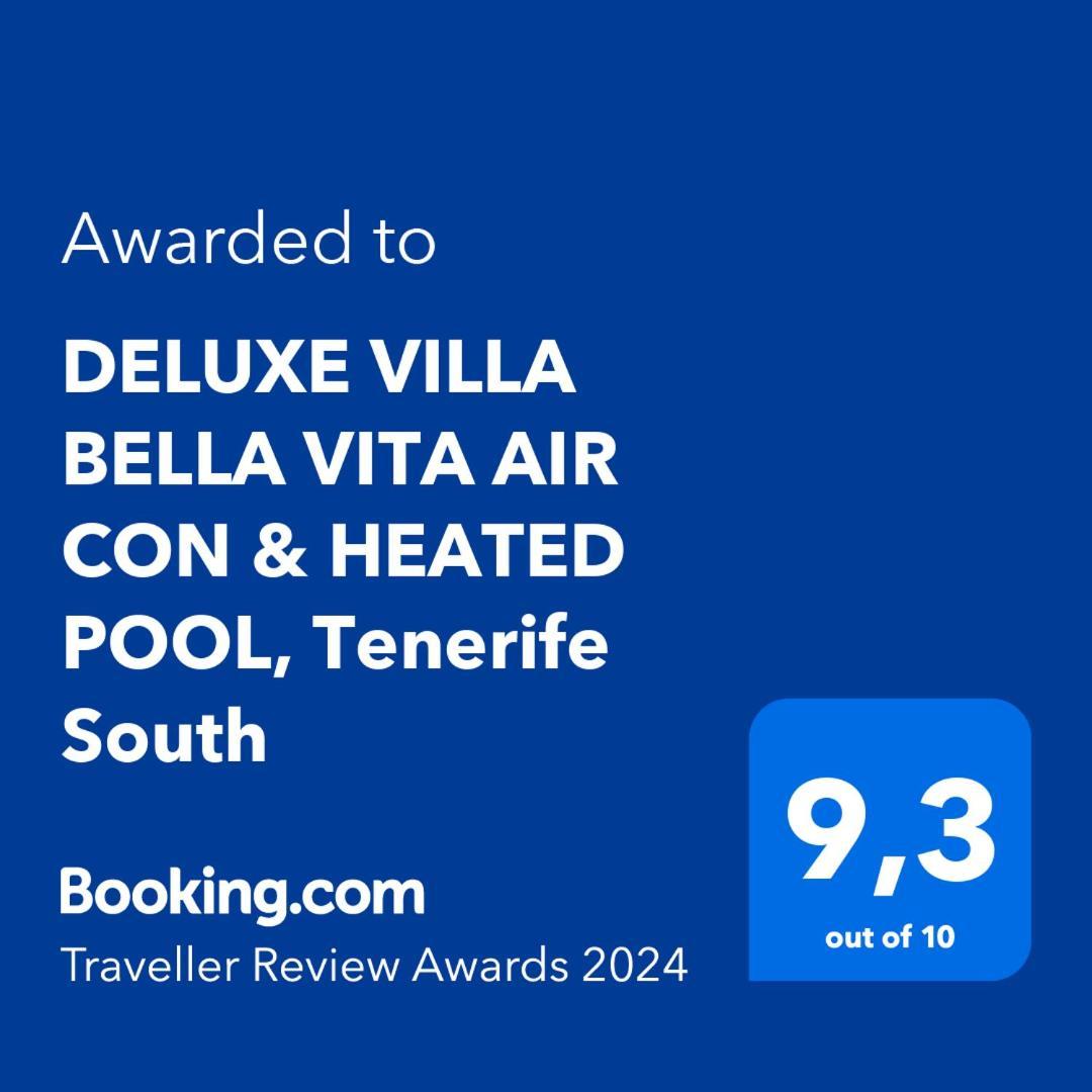 Deluxe Bella Air Con & Heated Pool, Tenerife South * Chayofa