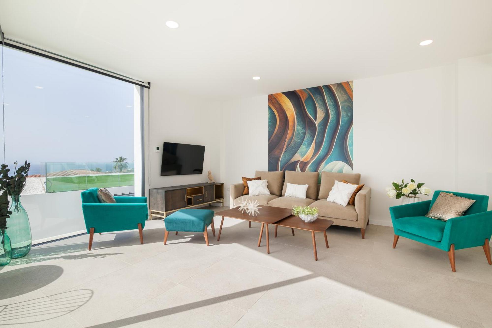 200m² New D With Private, Heated Pool And Amazing Ocean View. Villa Costa Adeje (Tenerife)