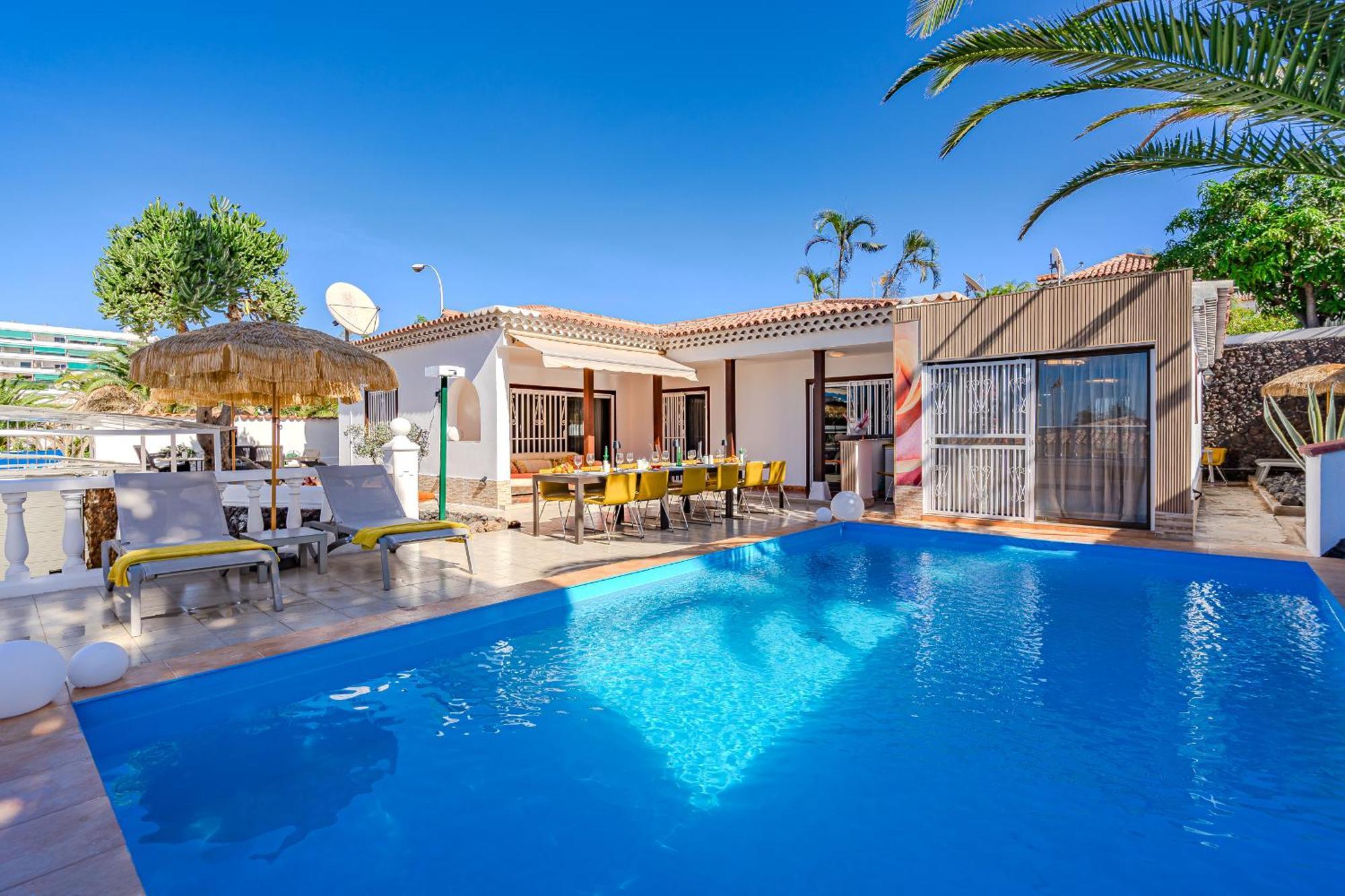 4bed Private Pool En Los Cristianos
