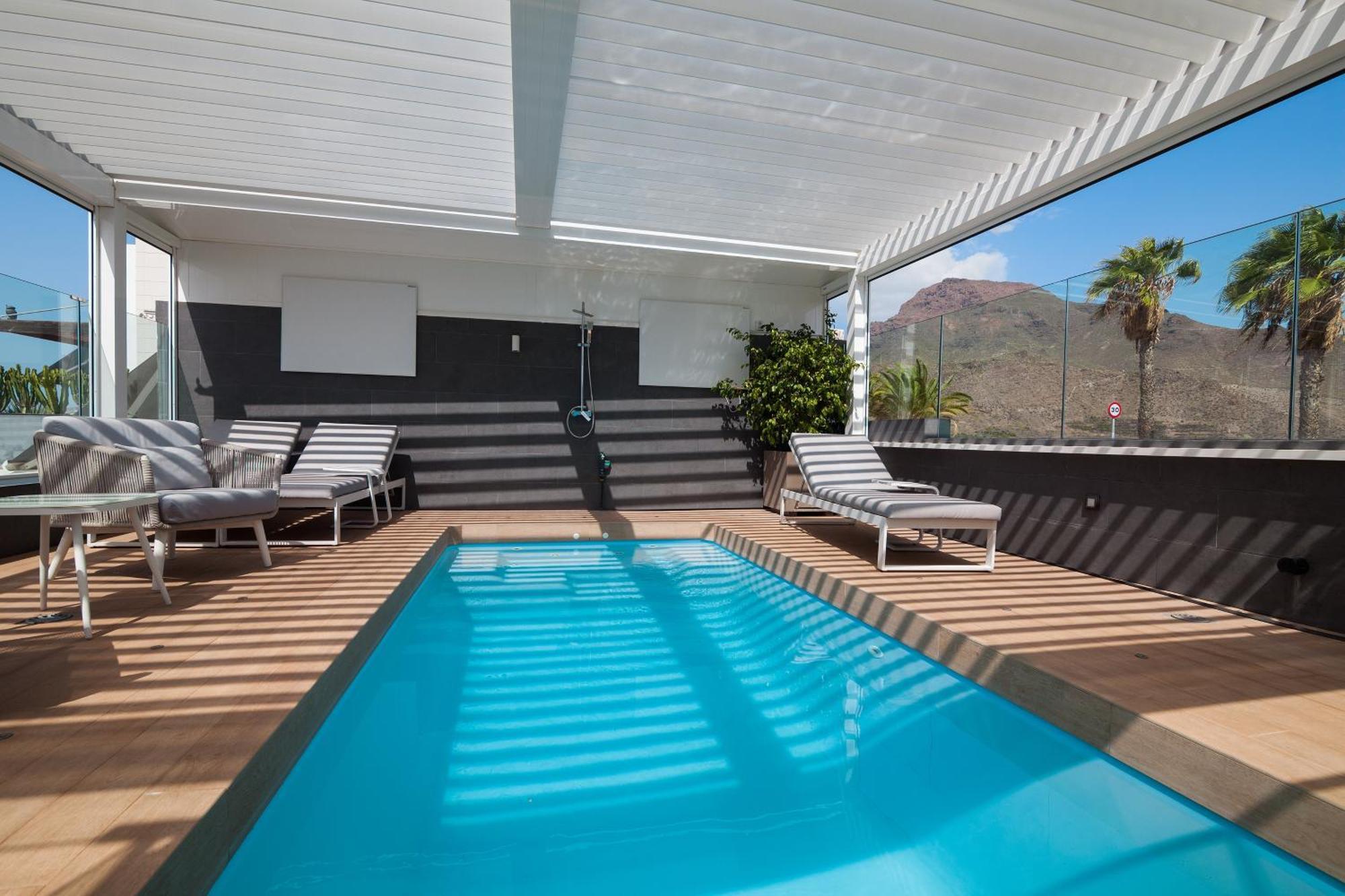 Villa Luxury Private With Heated Pool And Amazing Ocean View Costa Adeje (Tenerife)