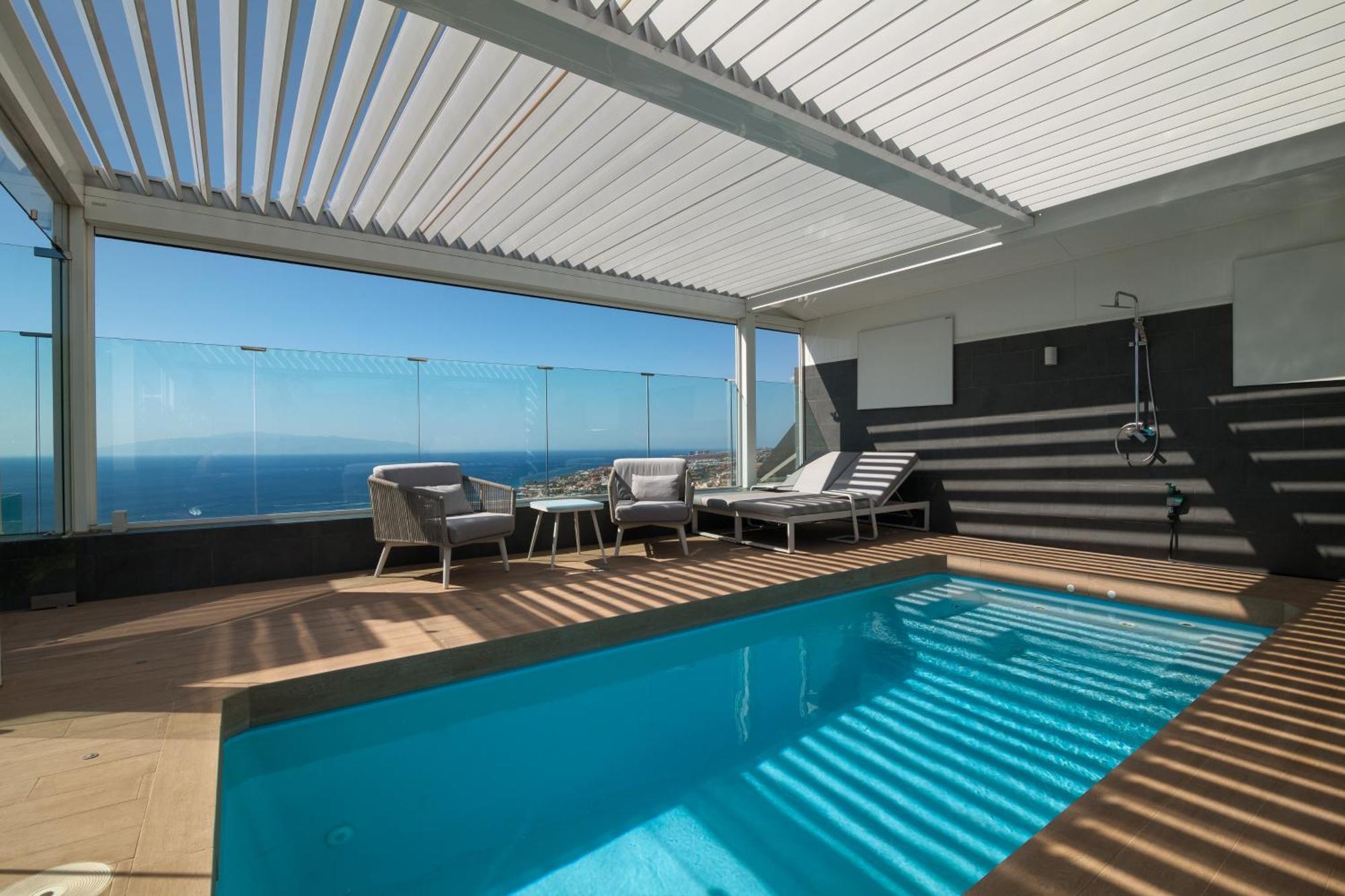 Villa Luxury Private With Heated Pool And Amazing Ocean View Costa Adeje (Tenerife)