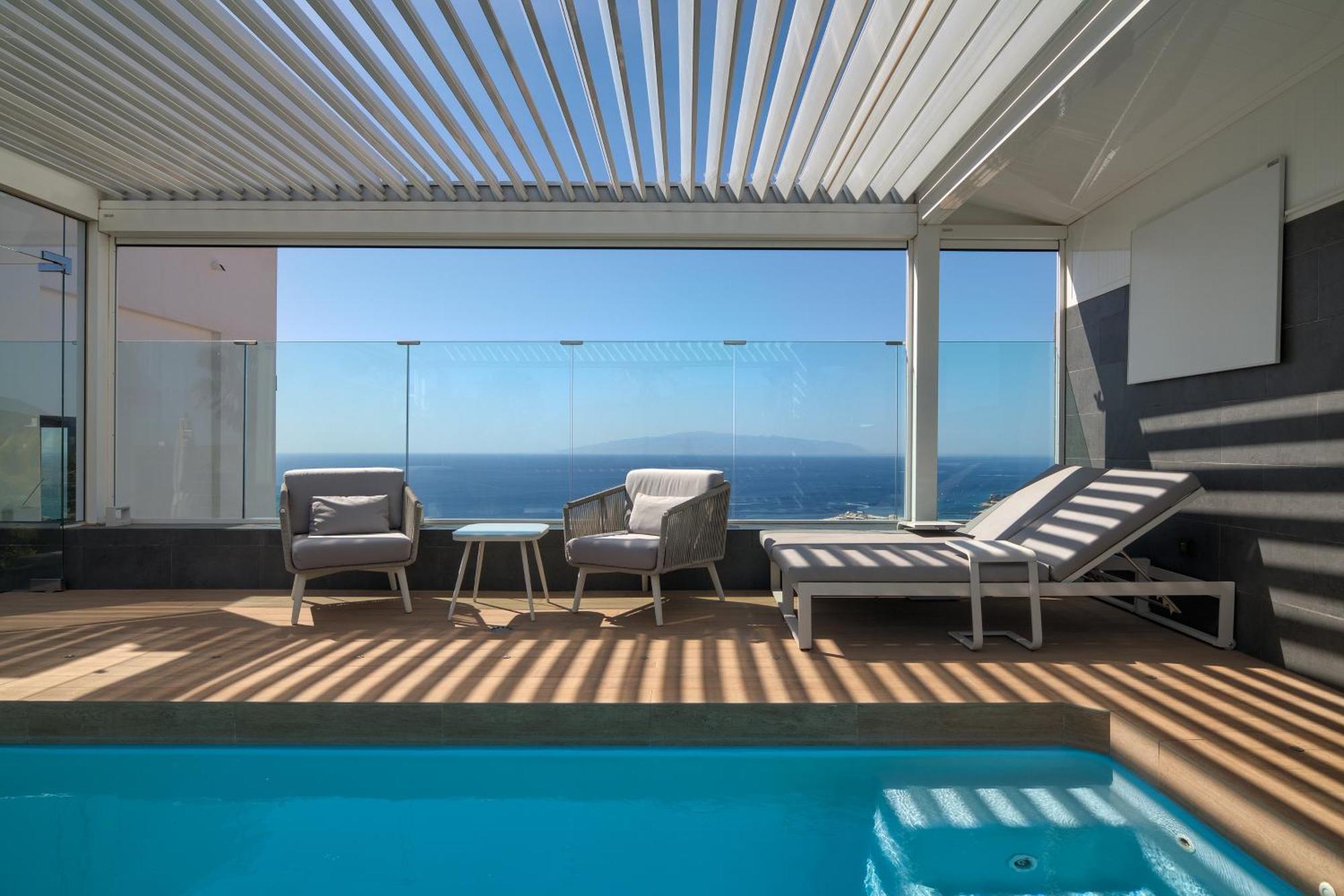 Luxury Private With Heated Pool And Amazing Ocean View Costa Adeje (Tenerife)