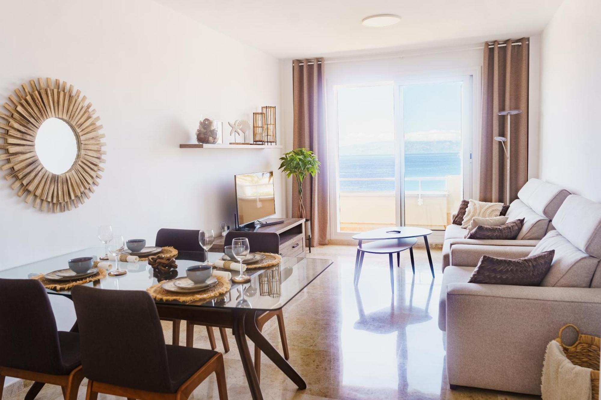 Luna - Ac, 2 Pools, Panoramic Ocean, Private Garage, Fibre Net * Puerto de Santiago (Tenerife)