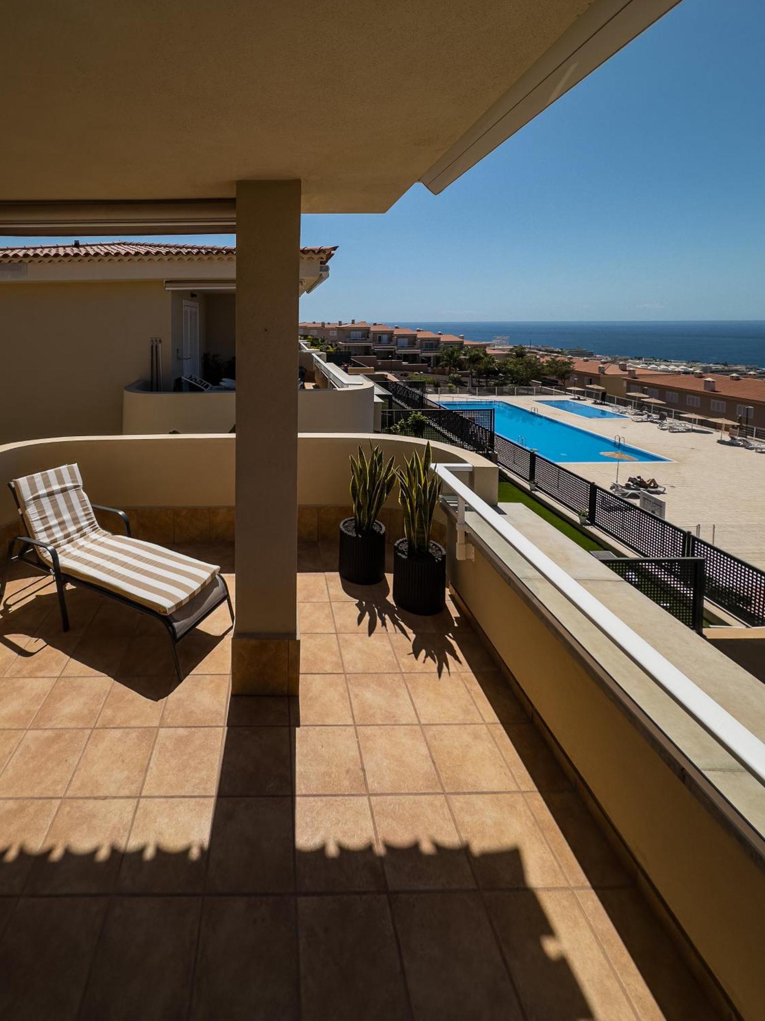 Apartment Luna - Ac, 2 Pools, Panoramic Ocean, Private Garage, Fibre Net Puerto de Santiago (Tenerife)