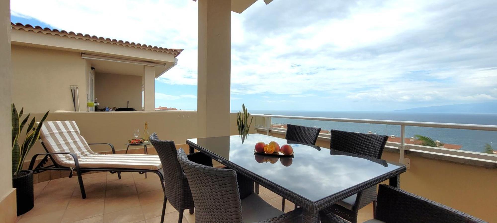 Luna - Ac, 2 Pools, Panoramic Ocean, Private Garage, Fibre Net * Puerto de Santiago (Tenerife)