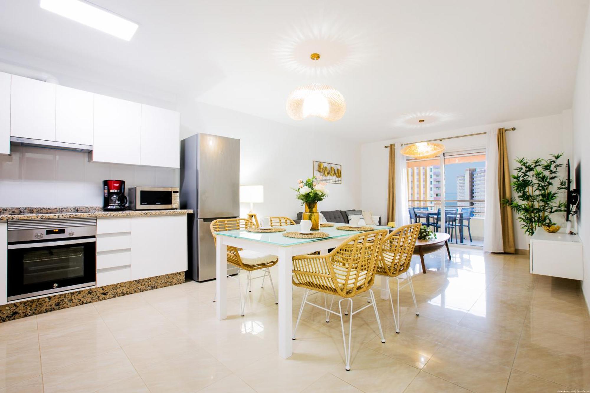 422 Quiet, Beautiful Flat With Sea View Appartement Playa Paraiso (Tenerife)