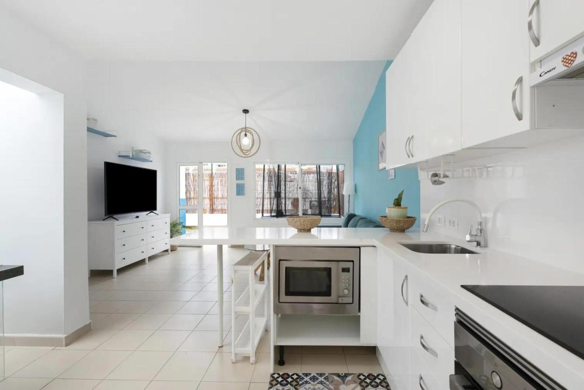 Appartement Child-friendly, 3-bedroom With Garden Near The Aqualand Costa Adeje (Tenerife)