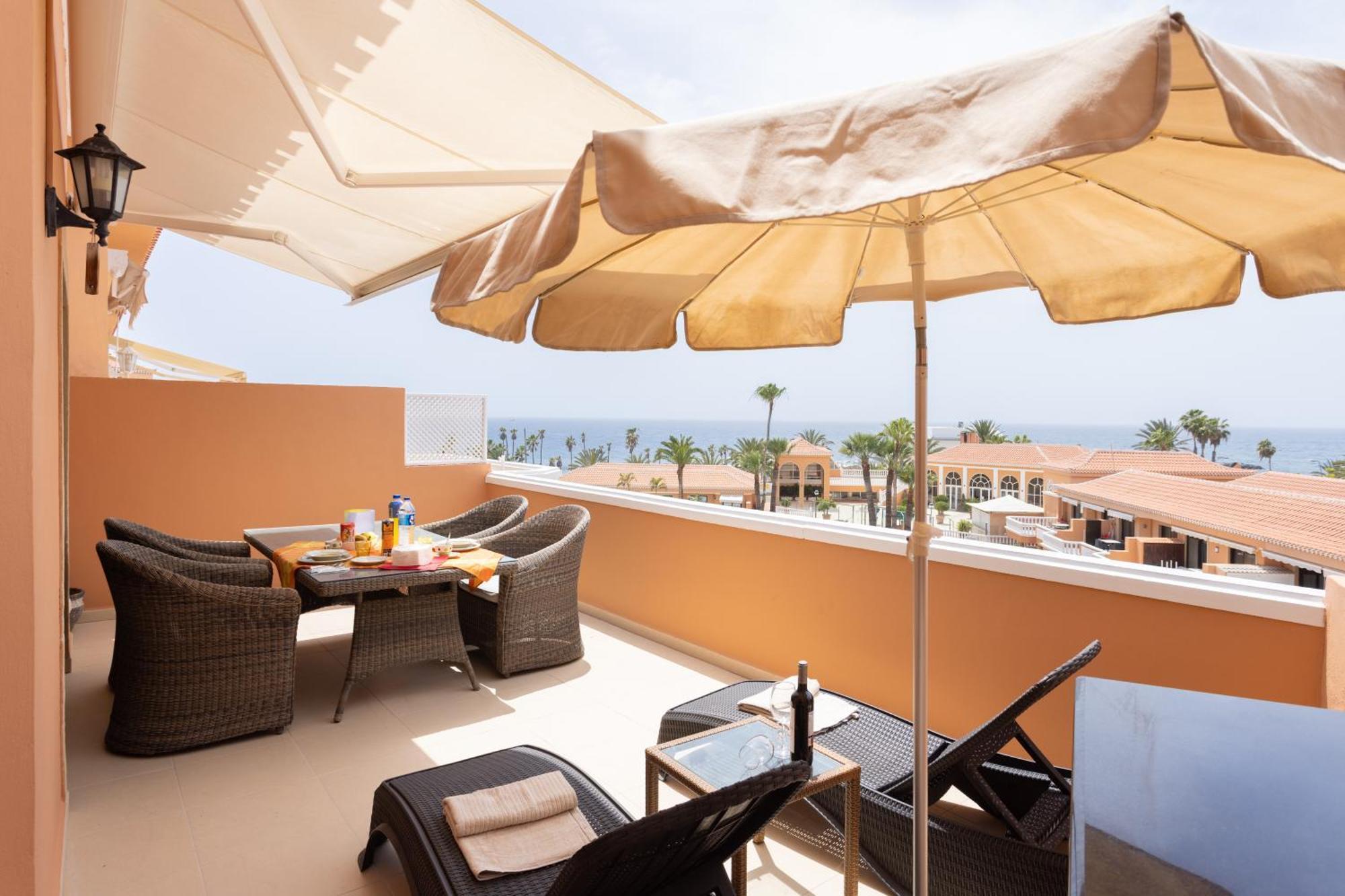 Exclusive Penthouse Playa Vistas 5 Close To Sea And Beach, Aircondition For A Fee, Wifi, Terrace, Heated Pool Apartamento *
